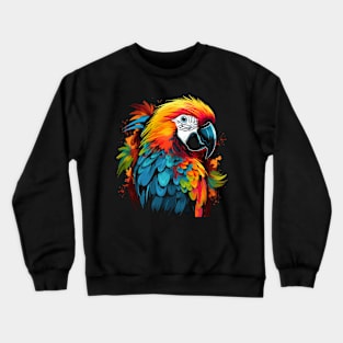 Macaw Happiness Crewneck Sweatshirt